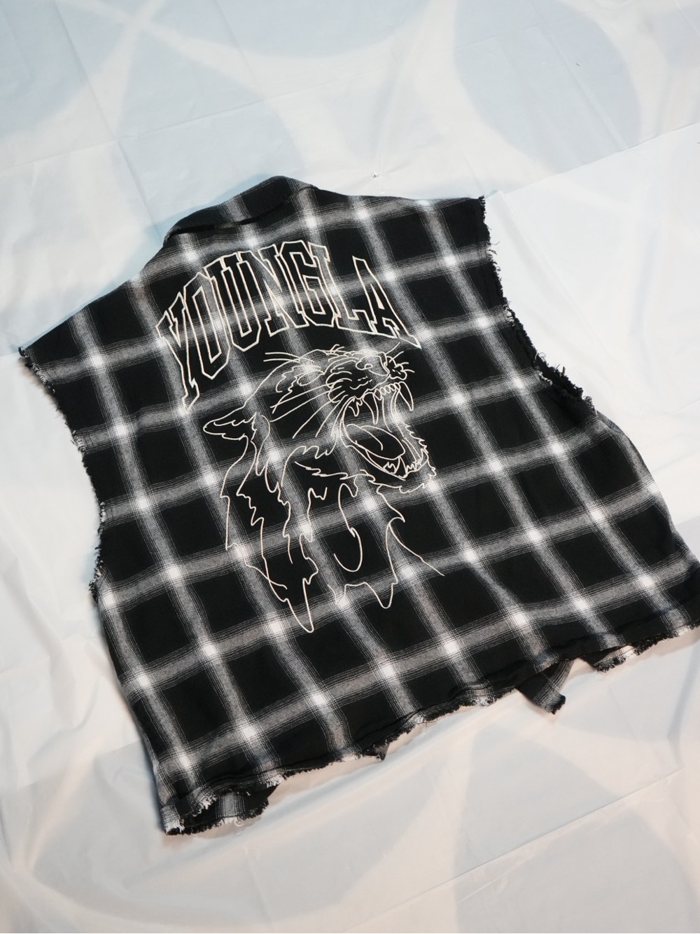 YoungLA Flannel Cut-Off